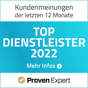 TOP Dienstleister 2022 - Proven Expert